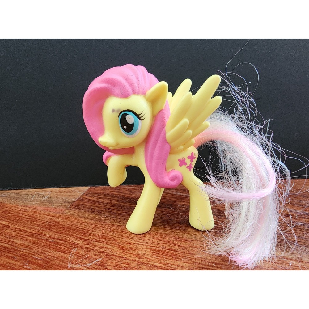 My Little Pony Hasbro G4 Fluttershy 3" Pegasus Pony Brushable Tail